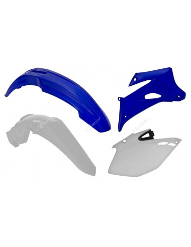 Kit plastique RACETECH couleur origine bleu/blanc Yamaha WR450F