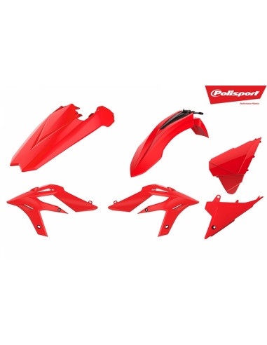 Kit plastiques POLISPORT rouge Beta Xtrainer