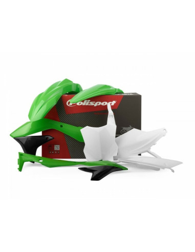 Kit plastiques POLISPORT couleur origine (2019) Kawasaki KX450F