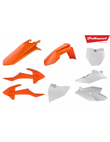 POLISPORT Plastic Kit OEM Color (2018) KTM SX85