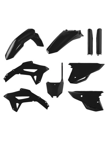 POLISPORT Plastic Kit Black Honda CRF450R