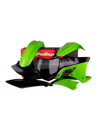 Kit plastique POLISPORT couleur origine (2012) Kawasaki KX250F