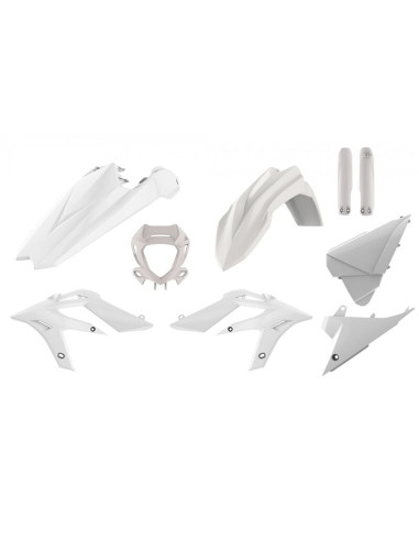 POLISPORT Plastic Kit White Beta X-Trainer