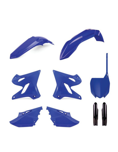 Kit Plastiques POLISPORT couleur origine (2021) Yamaha YZ125/250