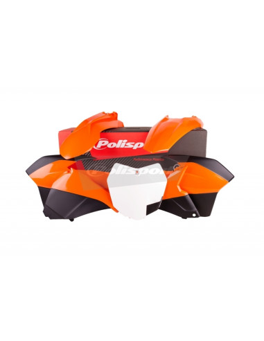 Kit plastique POLISPORT couleur origine KTM