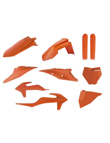 Kit Plastiques POLISPORT orange KTM