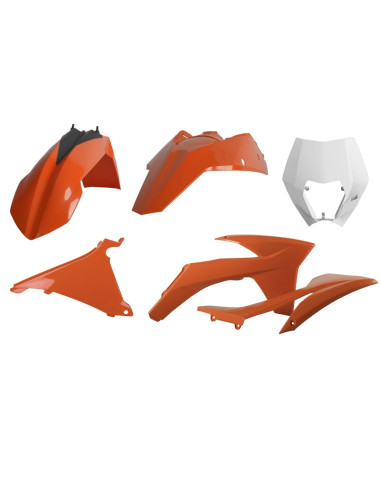 POLISPORT Plastic Kit OEM Color (12-13) KTM XCF-W