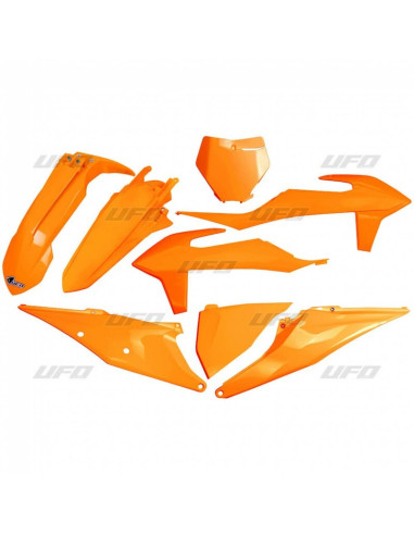 UFO Plastic Kit Neon Orange KTM SX/SX-F