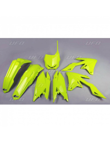 UFO Plastic Kit Neon Yellow Suzuki RM-Z250