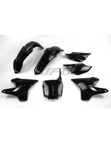 Kit plastique UFO noir Yamaha YZ125/250