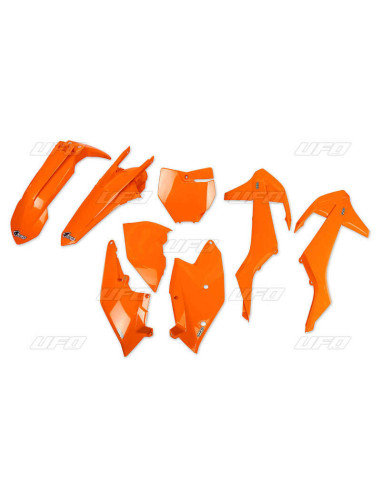 UFO Plastic Kit Neon Orange KTM