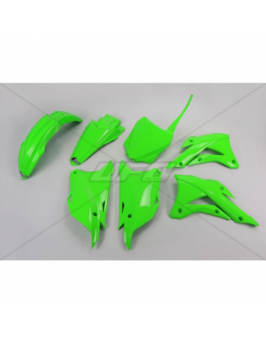 UFO Plastic Kit Neon Green KX85