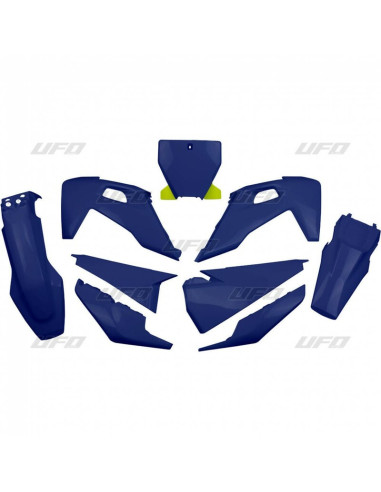 UFO Plastic Kit Blue Husqvarna FC/TC