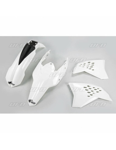 Kit plastique UFO blanc KTM