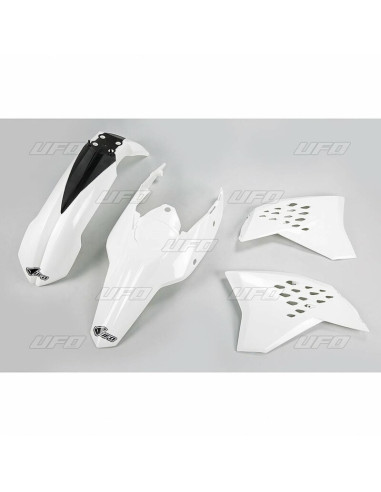 UFO Plastic Kit White KTM