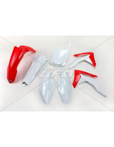 UFO Plastic Kit OEM Color Red/White Honda CRF250R/450R