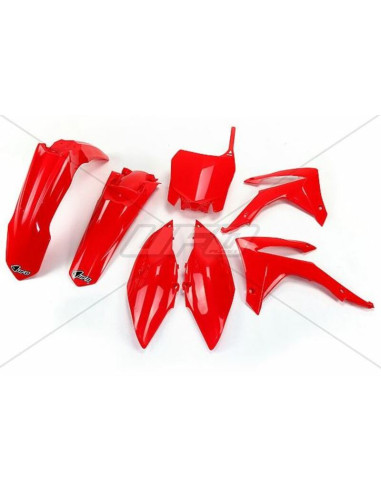 UFO Plastic Kit Red Honda CRF250R/450R