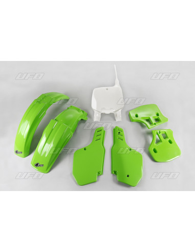 Kit plastique UFO couleur origine Kawasaki KX500