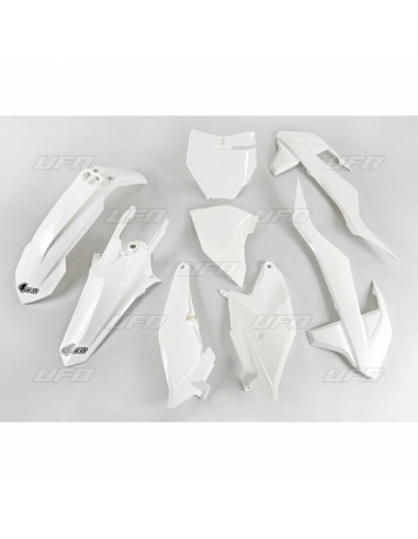 UFO Plastic Kit White KTM SX85