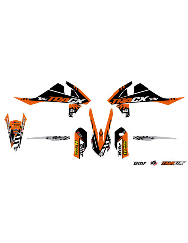 Kit plastique & déco UFO couleur origine KTM XC/EXC