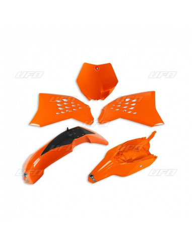 Kit plastiques UFO orange KTM SX 65