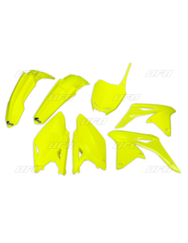 UFO Plastic Kit Neon Yellow Suzuki RM-Z250