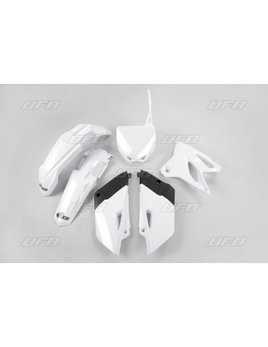 Kit plastiques UFO blanc Yamaha YZ85