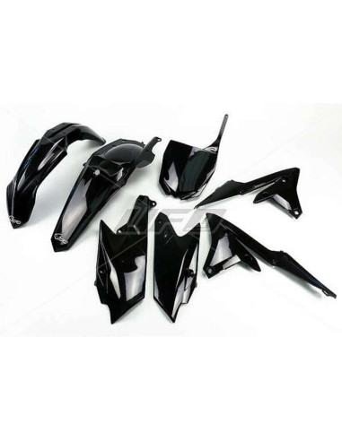 UFO Plastic Kit Black Yamaha YZ250F/450F