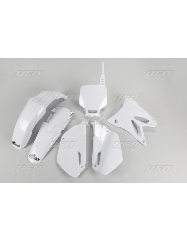 UFO Plastic Kit White Yamaha YZ85