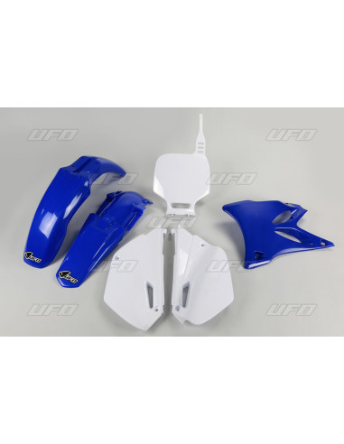 Kit plastique UFO couleur origine bleu/blanc Yamaha YZ85