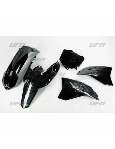 UFO Plastic Kit Black KTM
