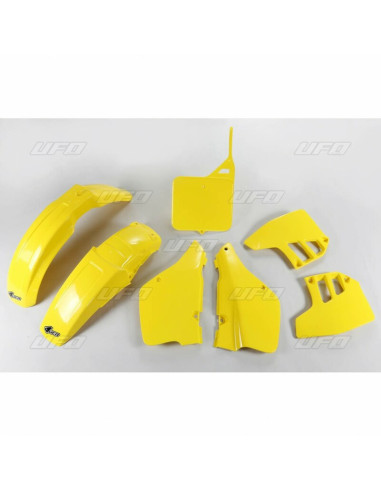 UFO Plastic Kit OEM Color Yellow Suzuki RM250