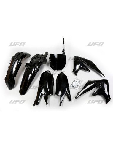 Kit plastique UFO noir Yamaha YZ450F