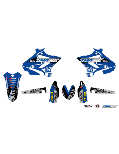 Kit plastique & déco UFO couleur origine Yamaha YZ125/250