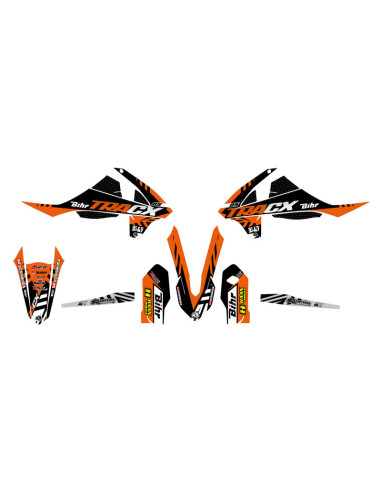 UFO Plastic & Graphic Kit OEM Color KTM SX85