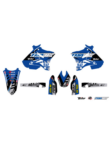 Kit plastique & déco UFO couleur origine Yamaha YZ125/250