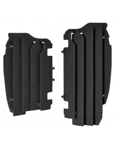 POLISPORT Radiator Louvers Black Kawasaki KX450F