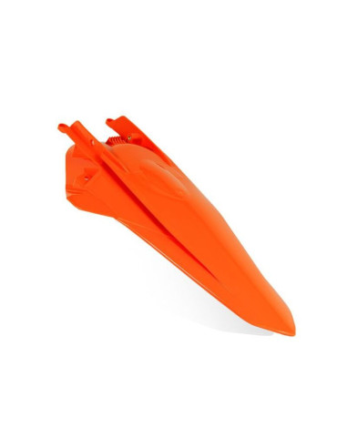 Garde-boue arrière RACETECH orange fluo KTM