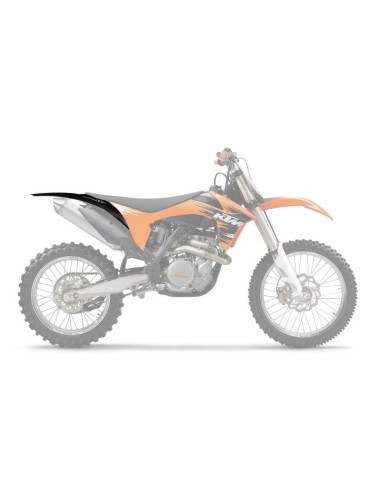 Garde-boue arrière UFO noir KTM SX/SX-F