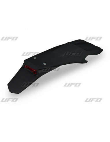 UFO Rear Fender + Light Black Husqvarna FE/TE