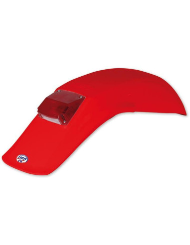 UFO Enduro Rear Fender + Light Red