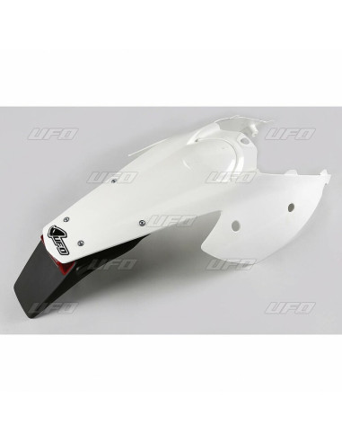 UFO Rear Fender + License Plate Holder /w Light White KTM