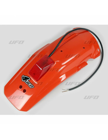 Garde-boue arrière + feu UFO orange Honda XR600R