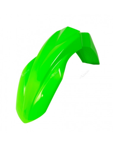 RACETECH Front Fender Neon Green Kawasaki