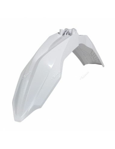 RACETECH Front Fender White Husqvarna