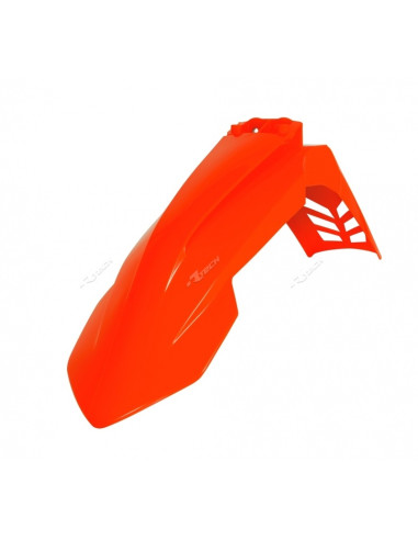 RACETECH Vented Front Fender Neon Orange KTM