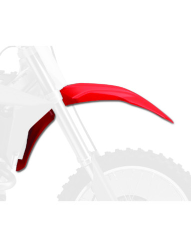 POLISPORT Front Fender Red Honda CRF450R/RX