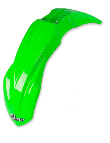 UFO Front Fender Neon Green Kawasaki KX450F