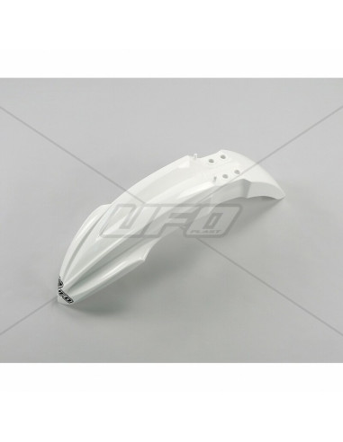 Garde-boue avant UFO blanc Kawasaki KX85