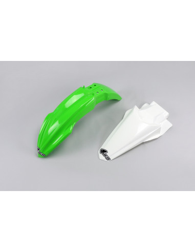 UFO Front/Rear Fender Kit OEM Color Kawasaki KX85